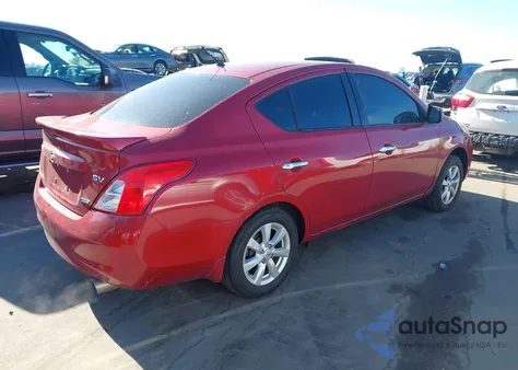 2014 Nissan Versa 1.6 Sv z USA, uszkodzony, nr VIN 3N1CN7AP9EL840956